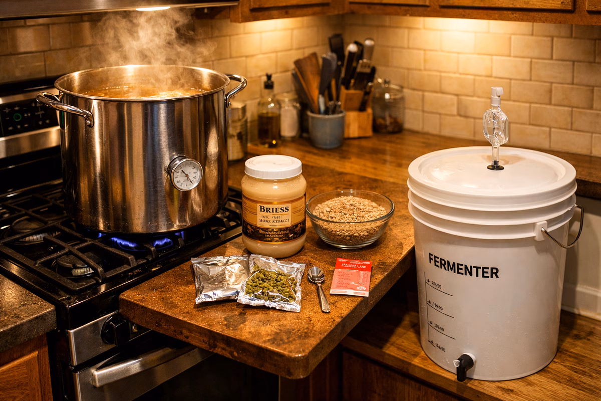 The First Batch (A Story About Brewing Beer at Home and Mostly Getting It Right)