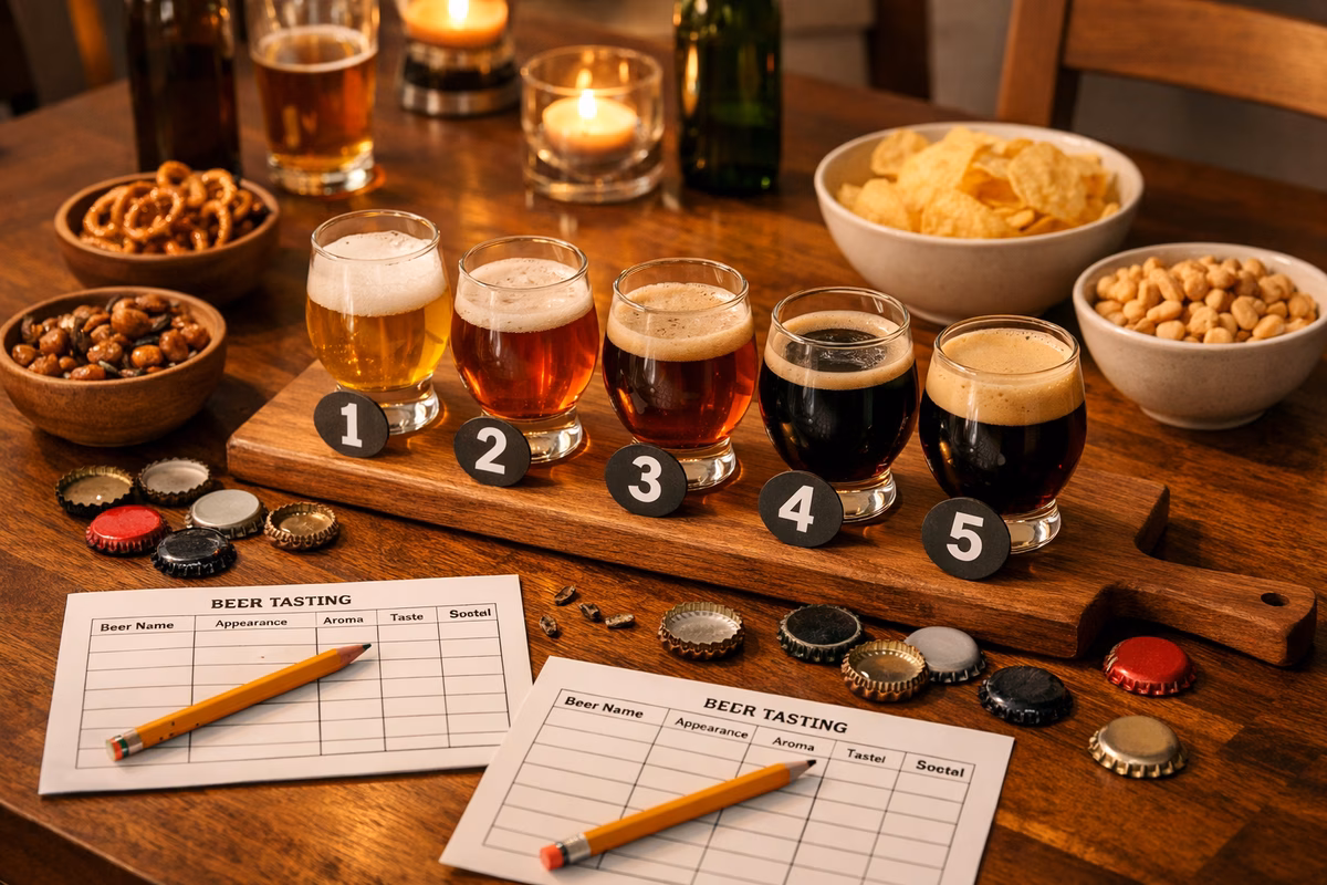 Hosting a Beer Tasting Night (A Story That Turns Into a Plan)