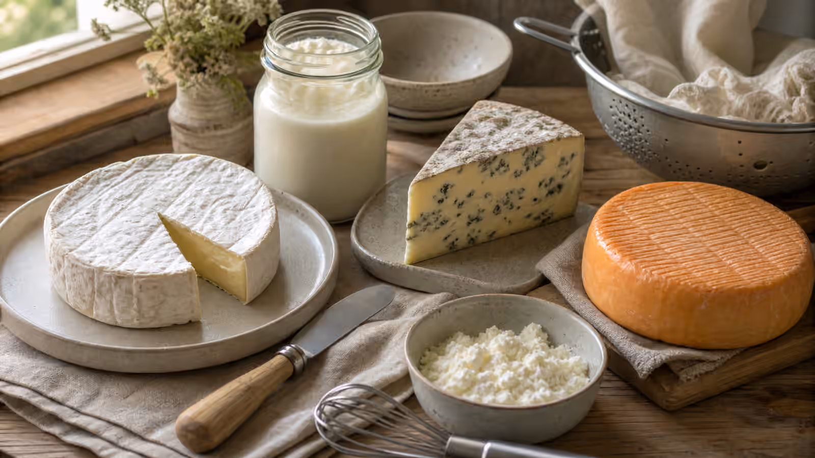 Cheese Cultures: Starters, Surface Ripening, Blue Veins, and Flavor