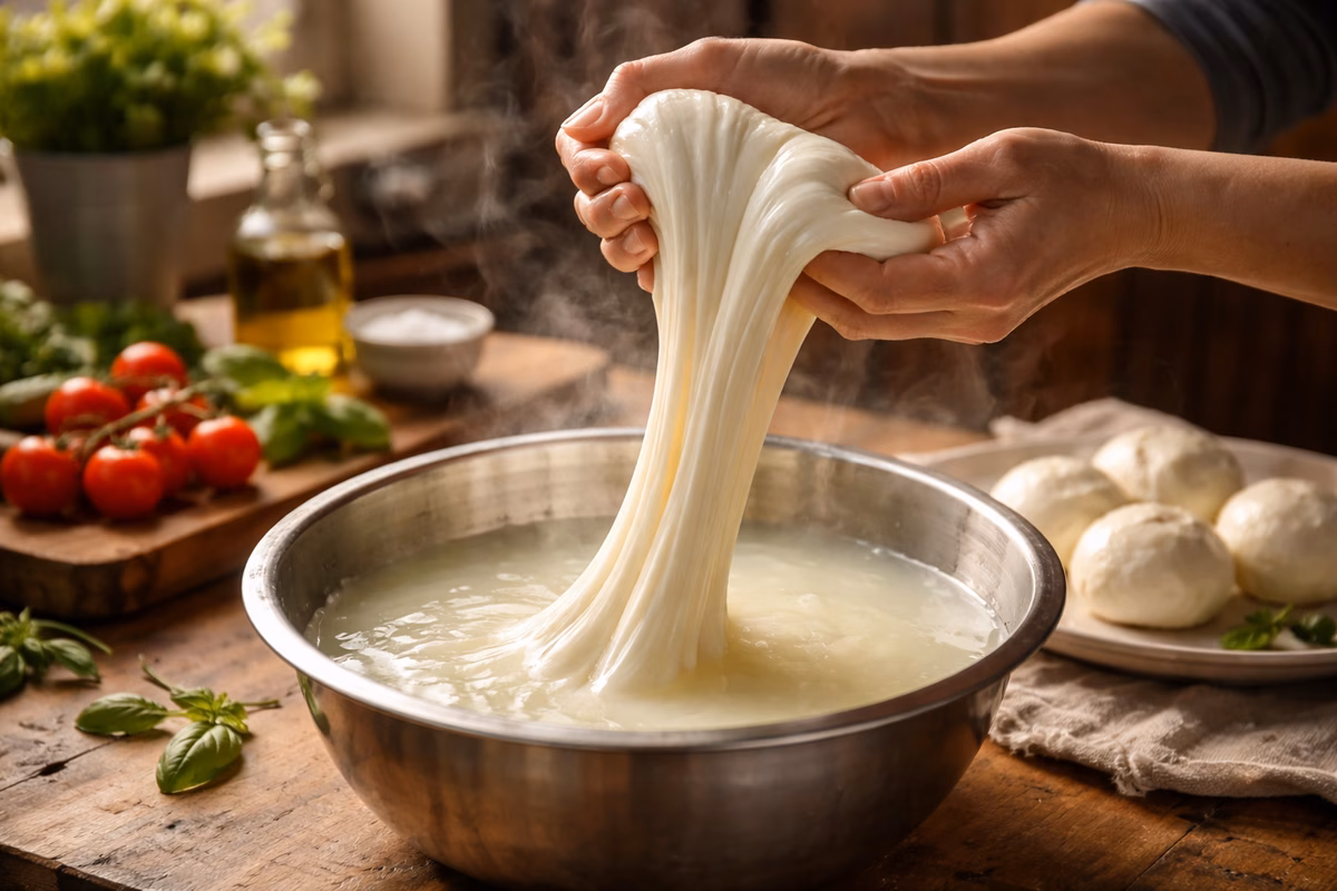 The Afternoon We Made Mozzarella (A Story About Cheese from Scratch)