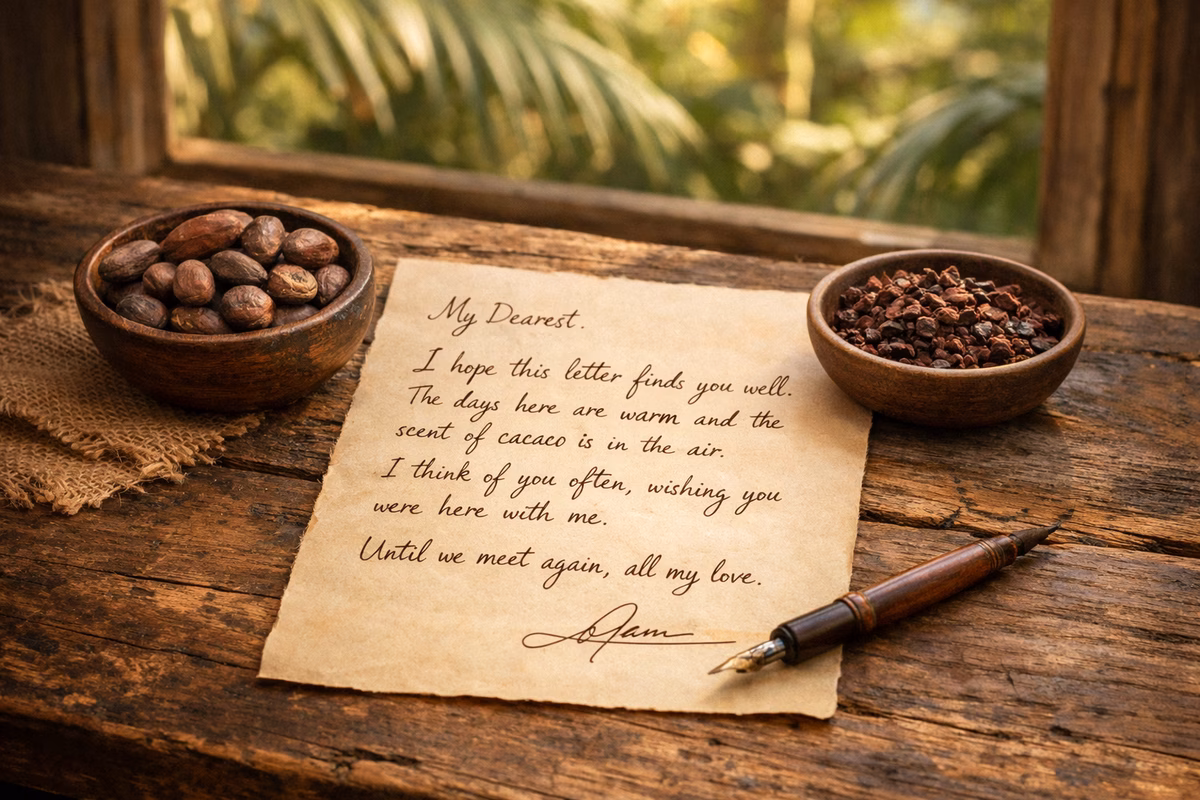 The Letter from a Cacao Farmer (A Story About Where Chocolate Really Begins)
