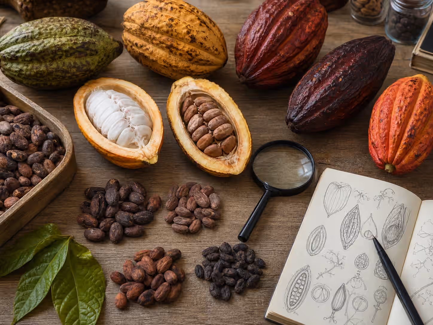 Cacao Varieties and Genetics: Beyond Criollo, Forastero, and Trinitario
