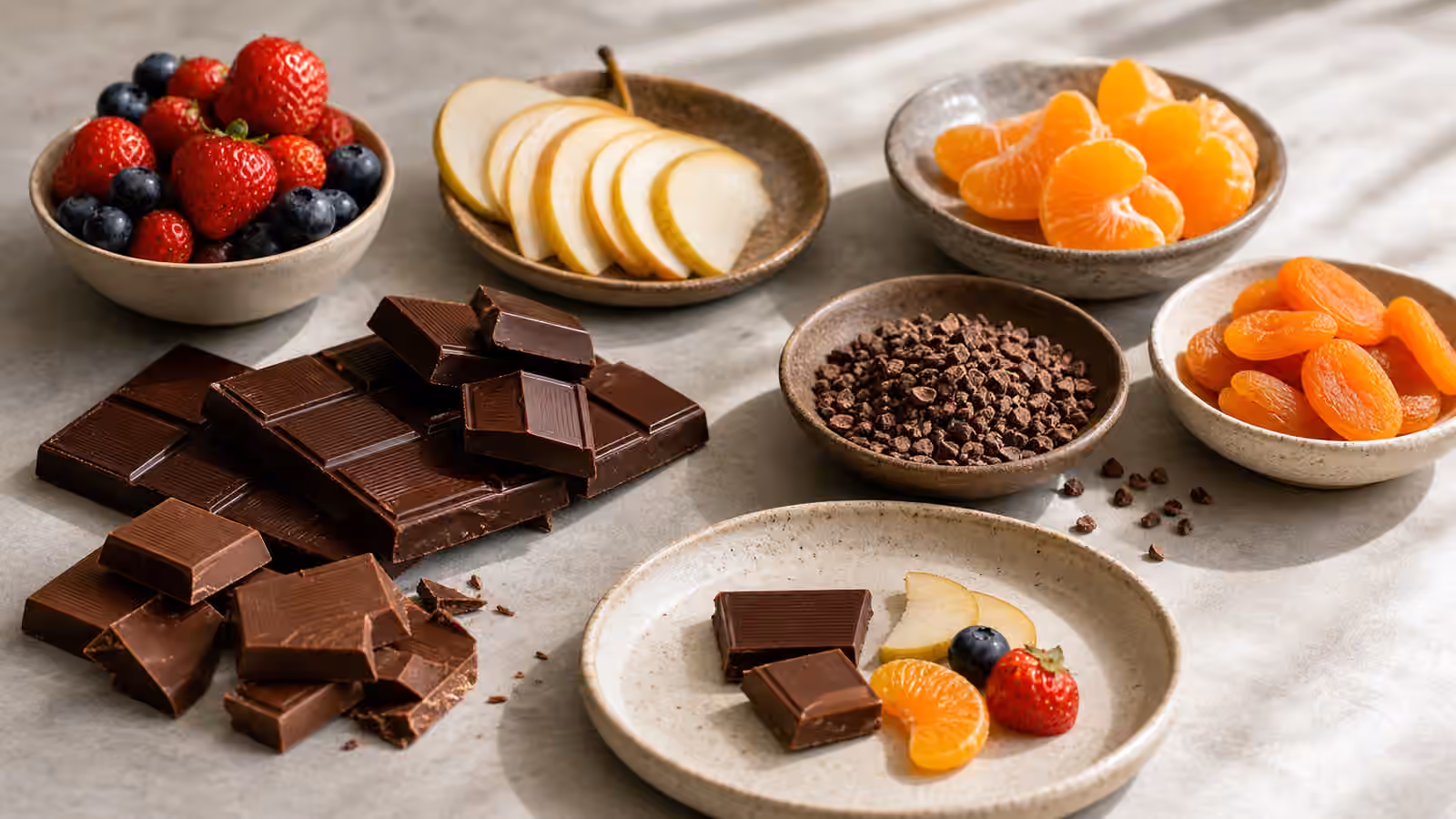 Chocolate and Fruit Pairing: Acidity, Sweetness, and Texture
