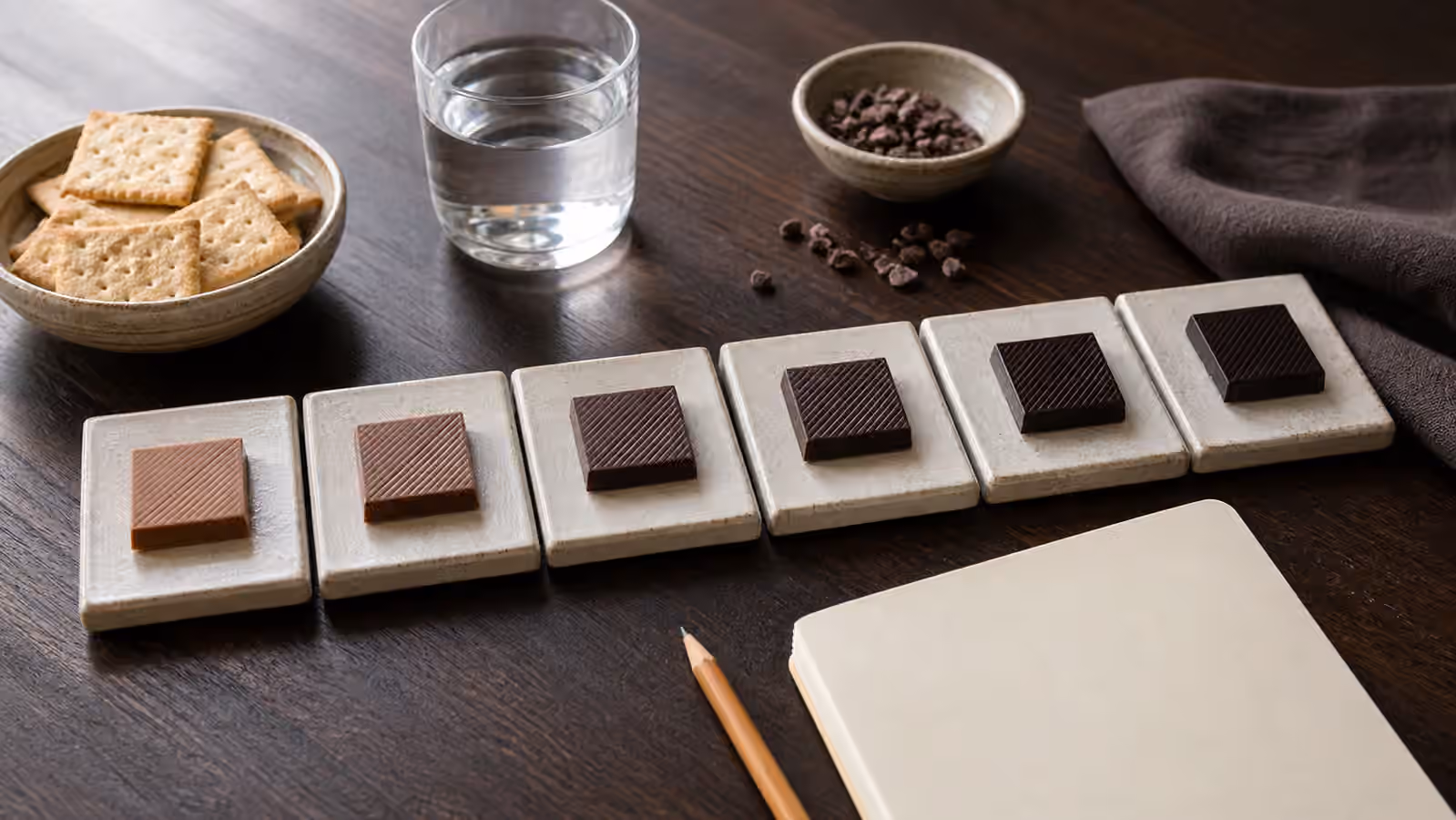 Chocolate Tasting Flights at Home