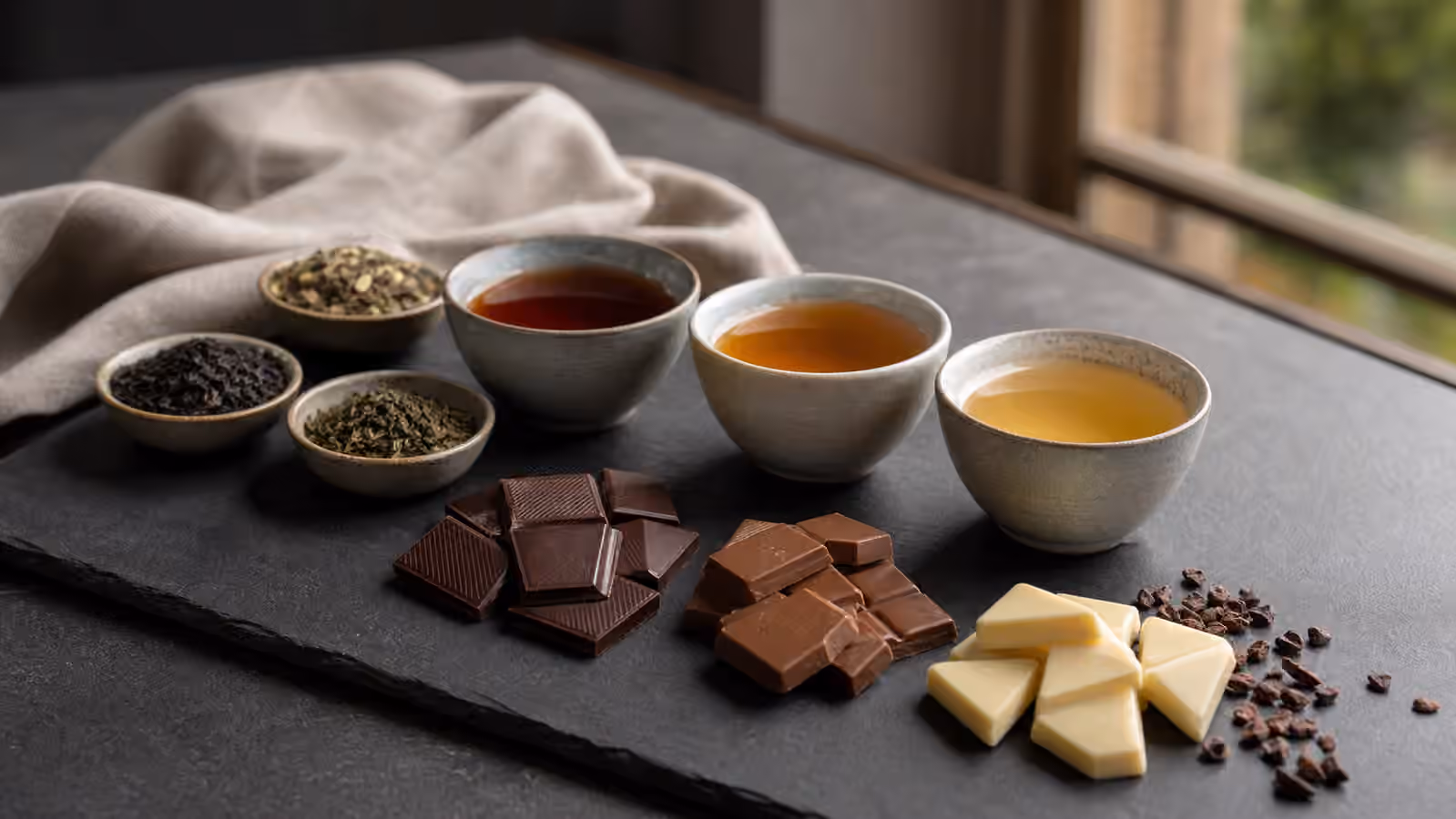 Chocolate and Tea Pairing: Aroma, Tannin, and Temperature