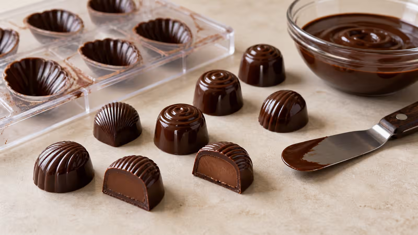 Filled Chocolates: Shells, Centers, and Clean Bites