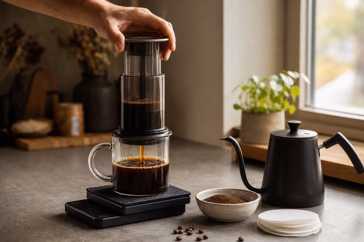 AeroPress Coffee: Pressure, Immersion, and a Better Single Cup