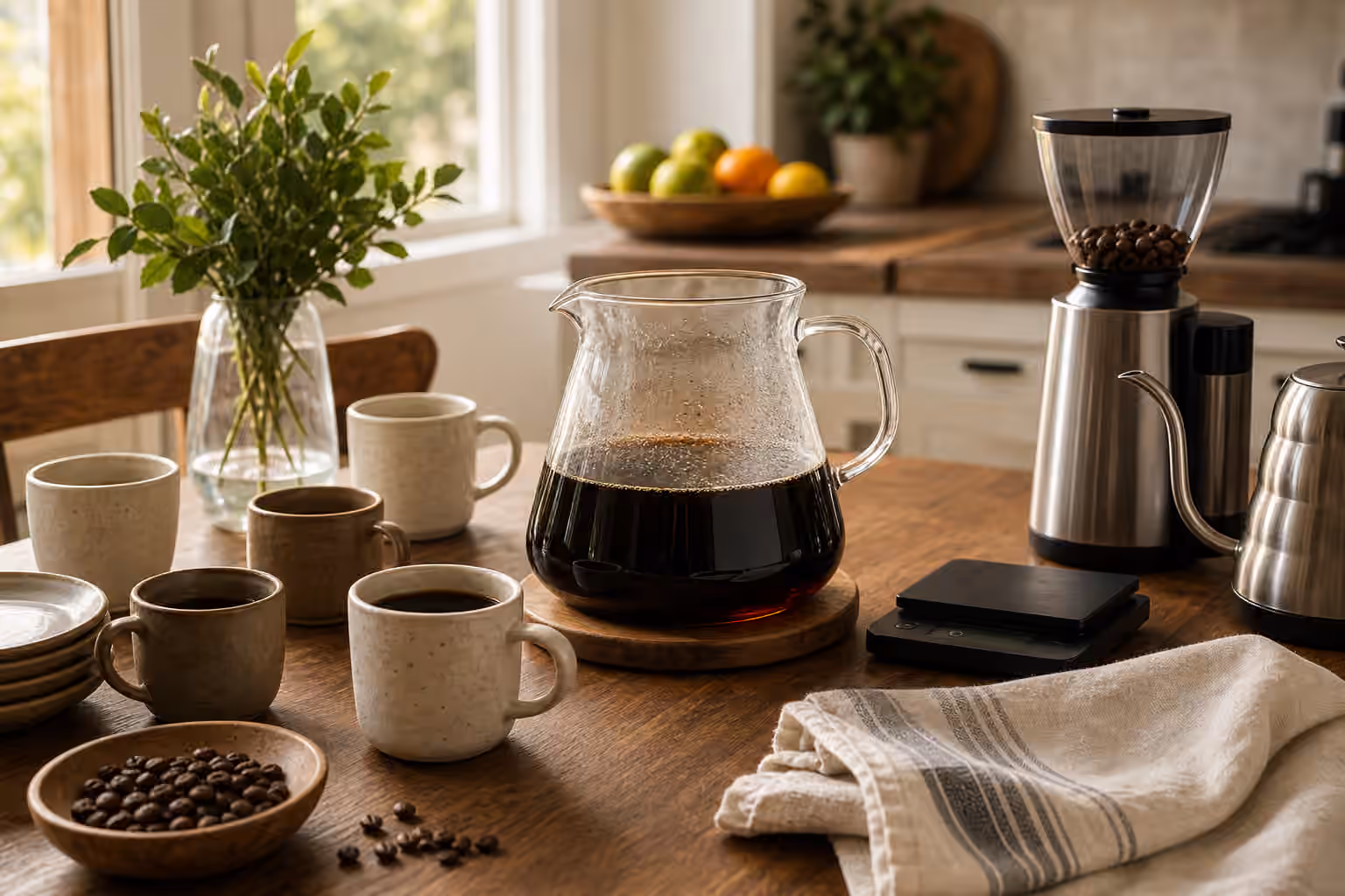 Brewing Coffee for Guests: Better Shared Pots at Home