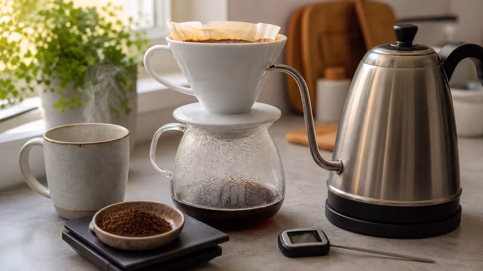 Coffee Brewing Temperature: Heat, Sweetness, and Control