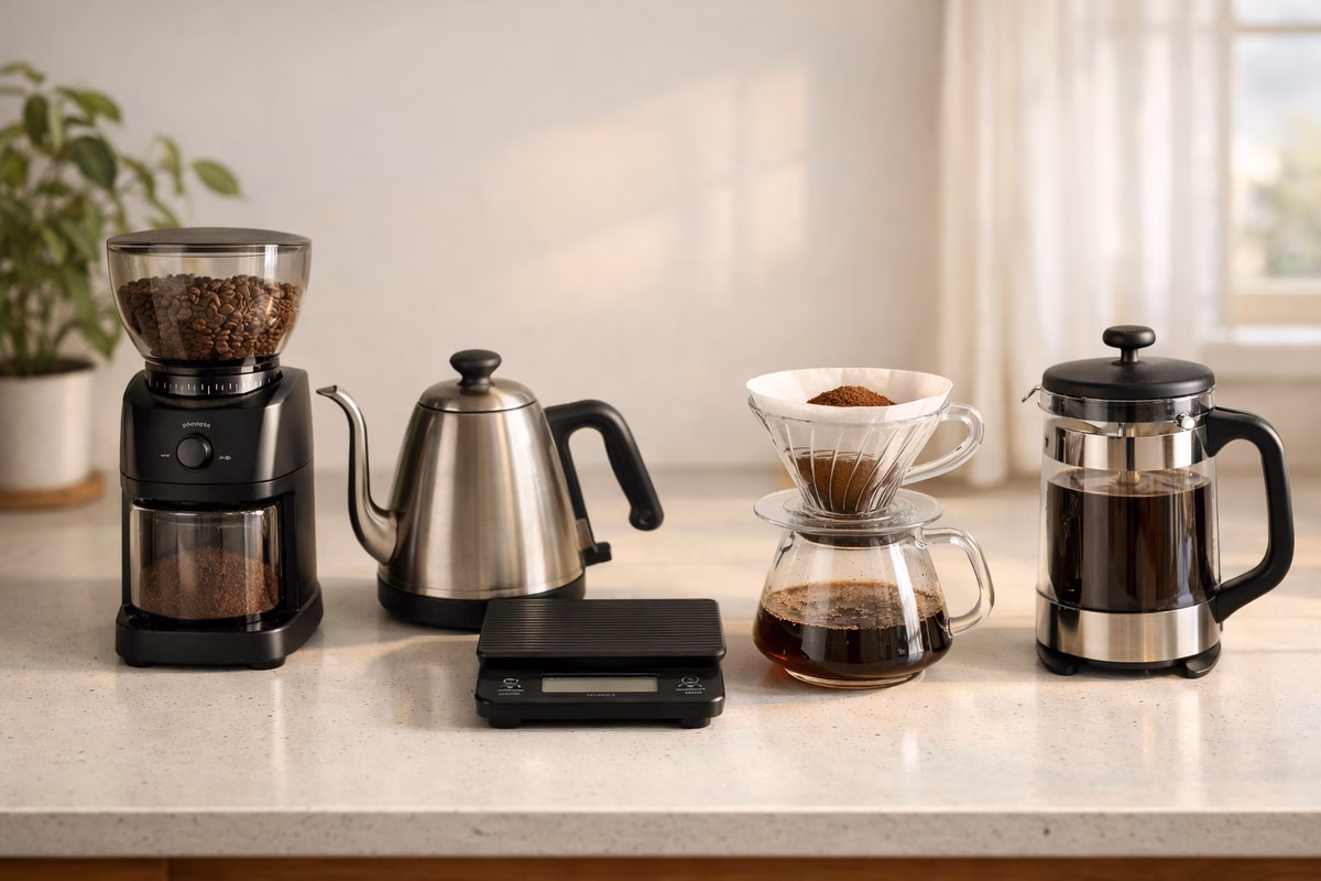 Coffee Equipment Guide: Grinders, Brewers, and Tools