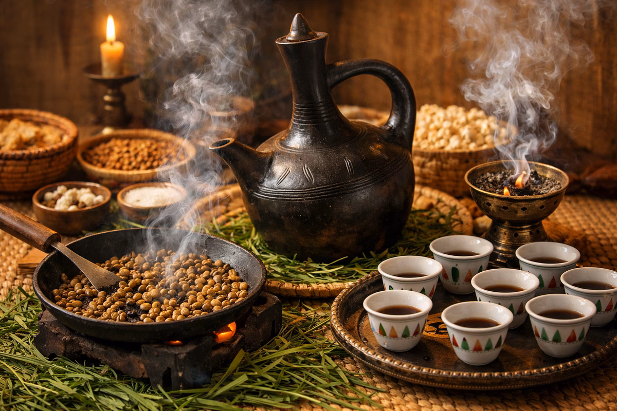 The Ethiopian Coffee Ceremony (A Story About Where It All Began)