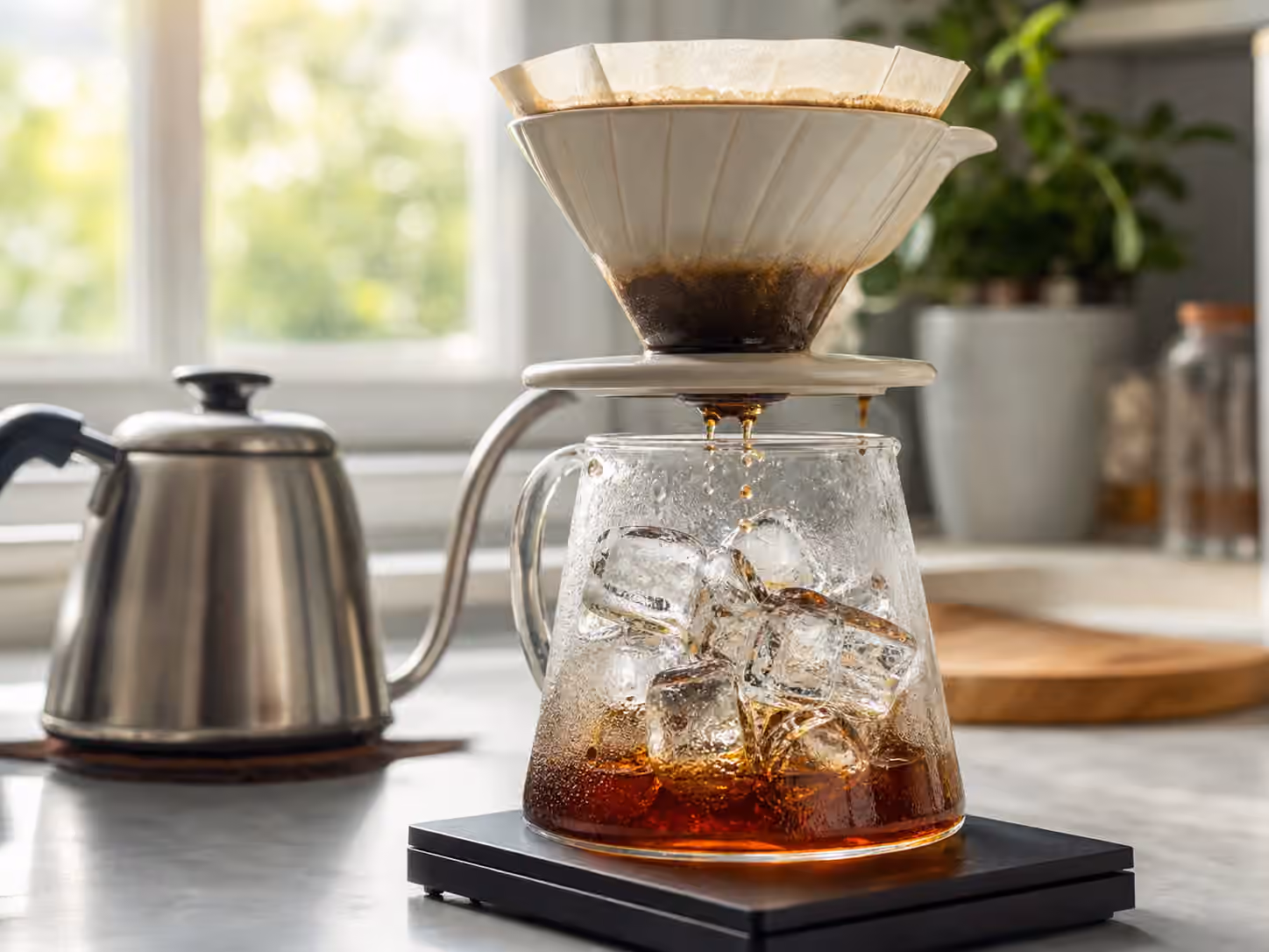 Flash Brew Iced Coffee: Hot Extraction, Cold Cup