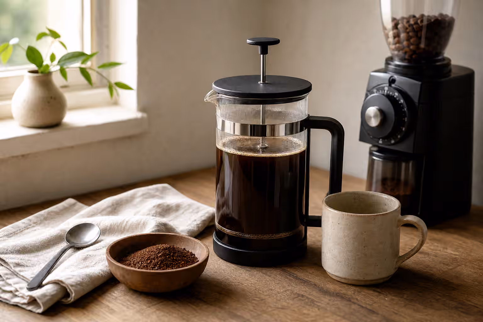 French Press Coffee: Clean Immersion Without Sludge