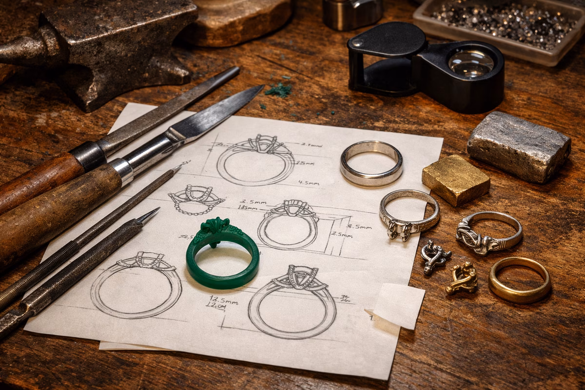 Designing a Ring That Didn't Exist Yet (A Custom Engagement Ring Story)