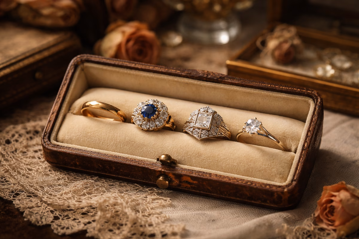 The Antique Ring Revival (A Story About Falling for Vintage Sparkle)