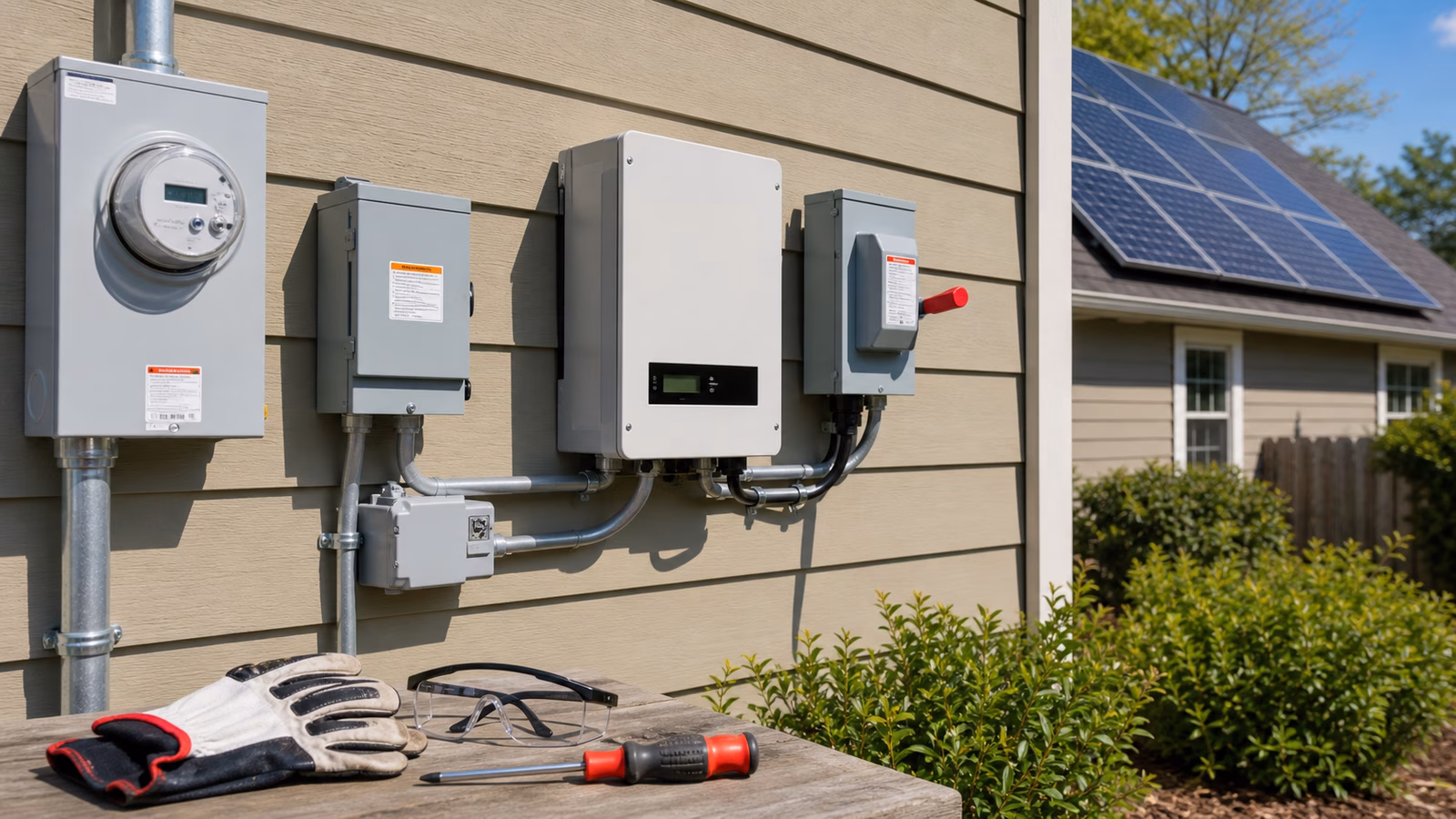 Solar Electrical Safety: Roof, DC Power, Inverters, Disconnects, and Permits