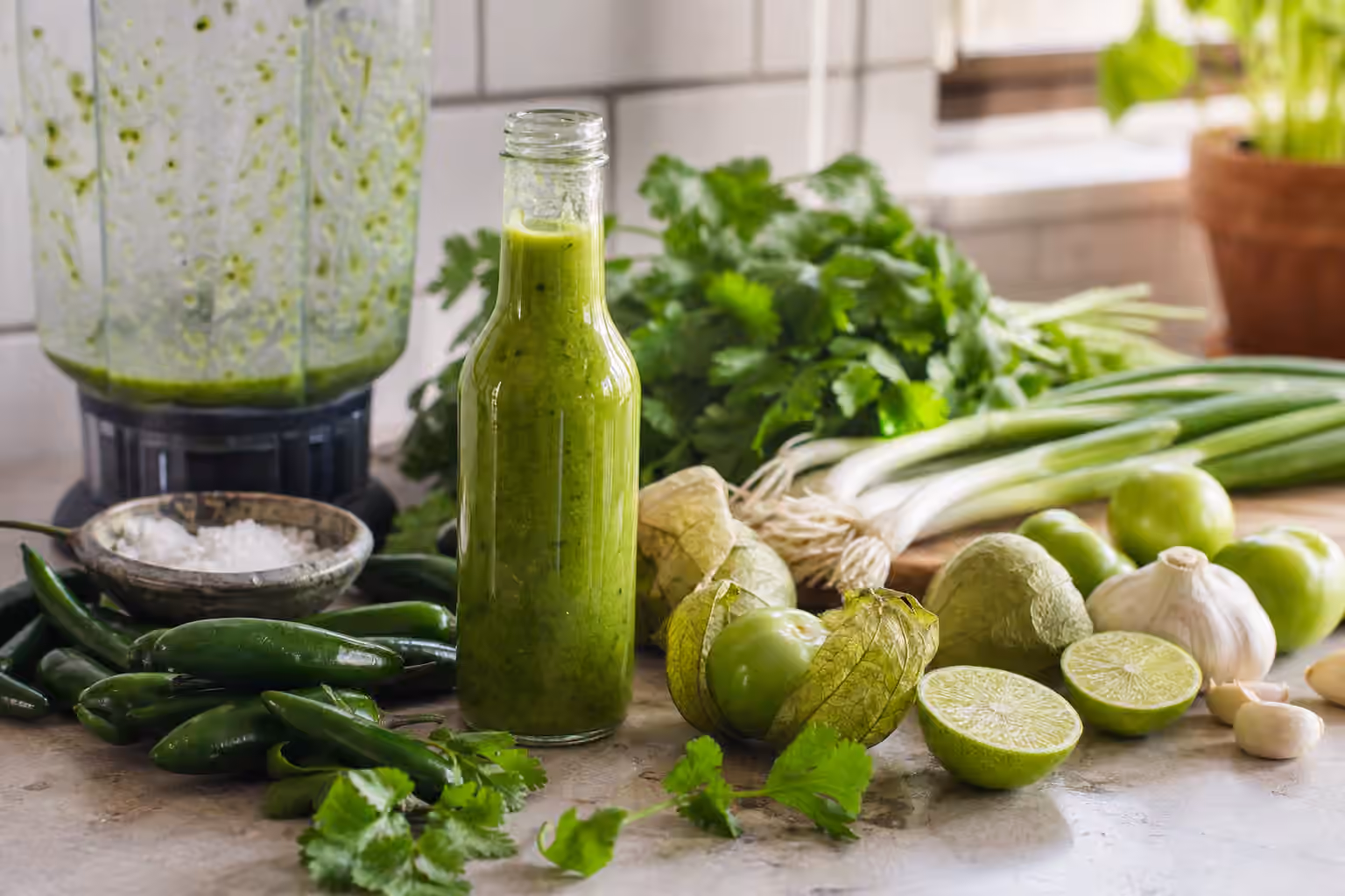 Fresh Green Hot Sauce