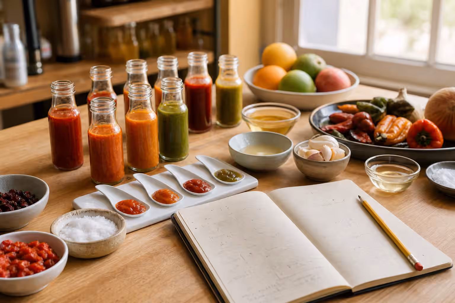 Hot Sauce Batch Notes and Recipe Development