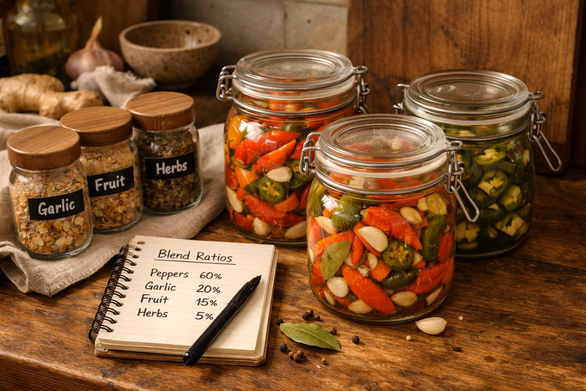 Fermentation & Flavor Design for Hot Sauce