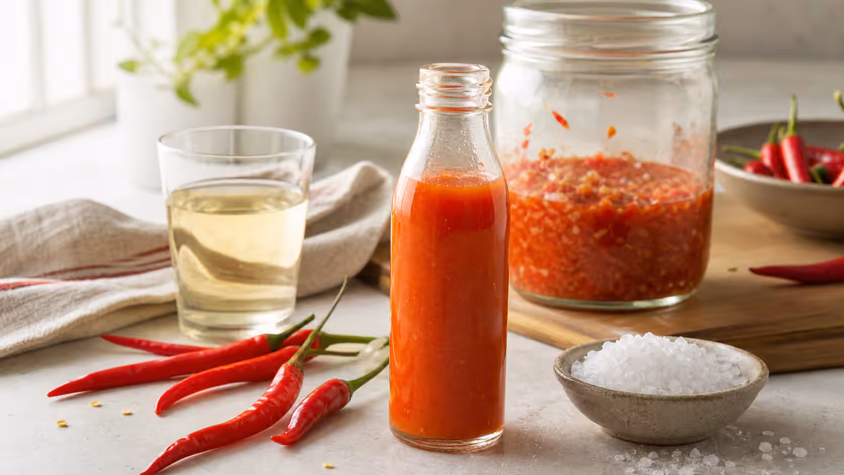 Louisiana-Style Vinegar Hot Sauce