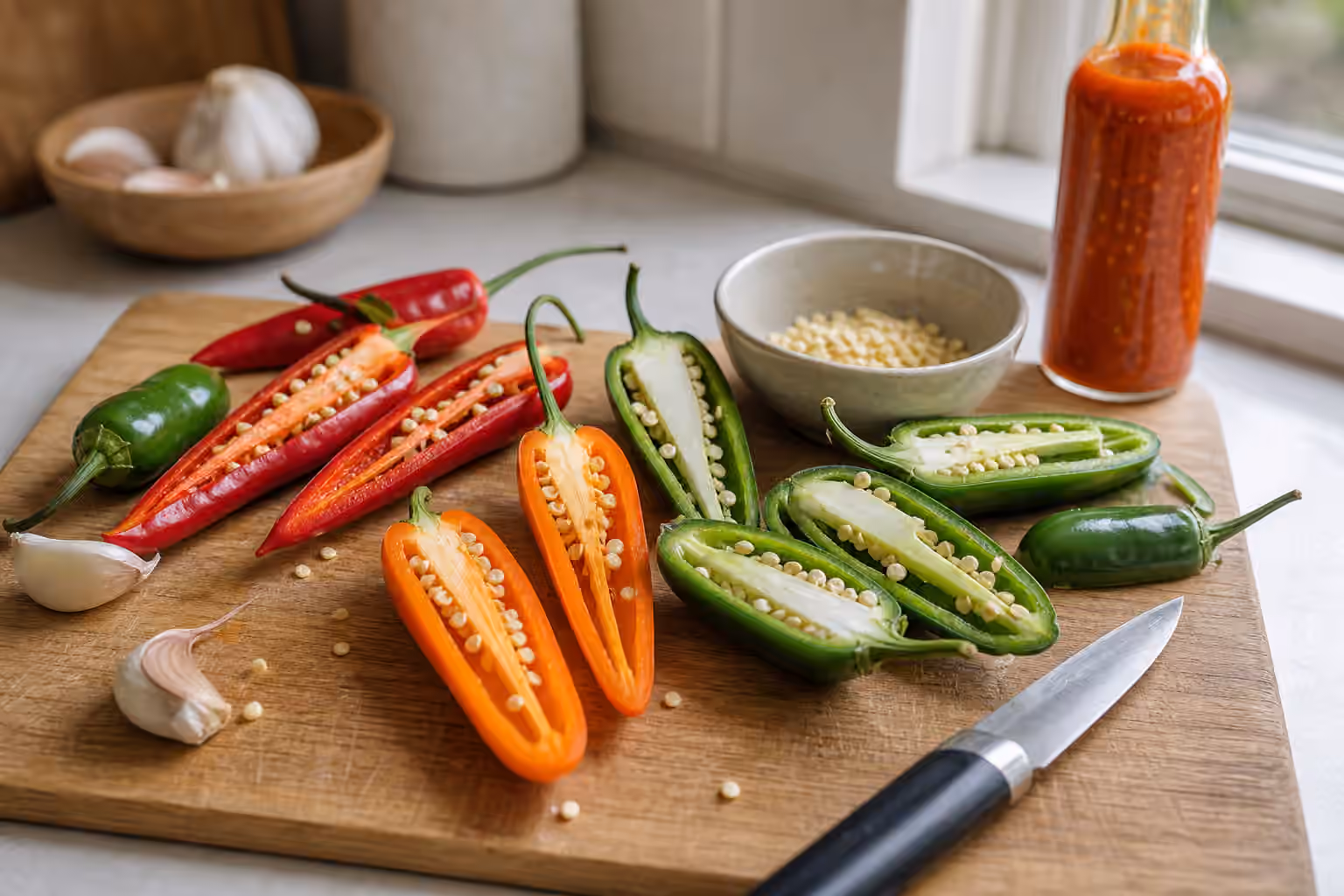 Pepper Anatomy and Heat Control