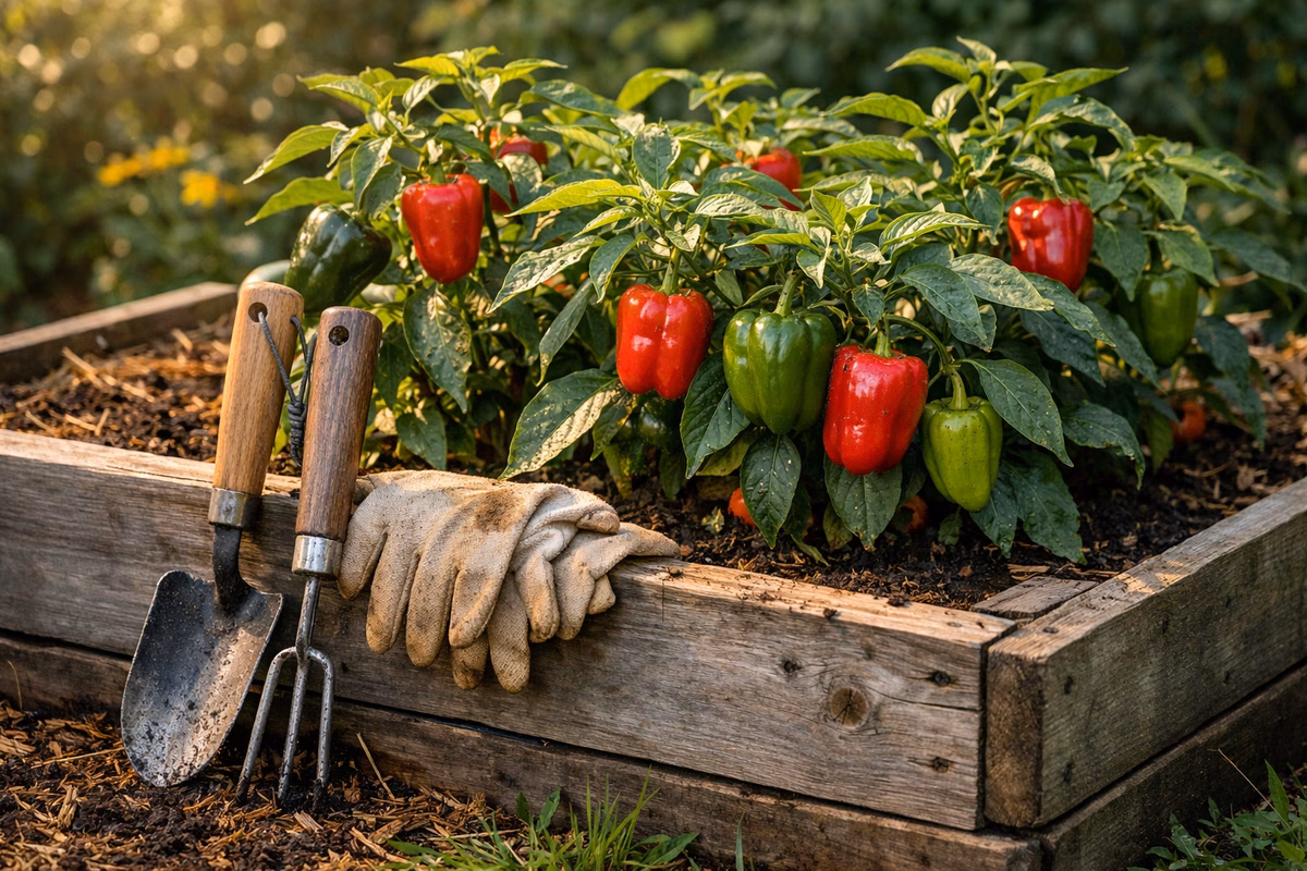 The Garden That Burned (A Story About Growing Peppers for the First Time)