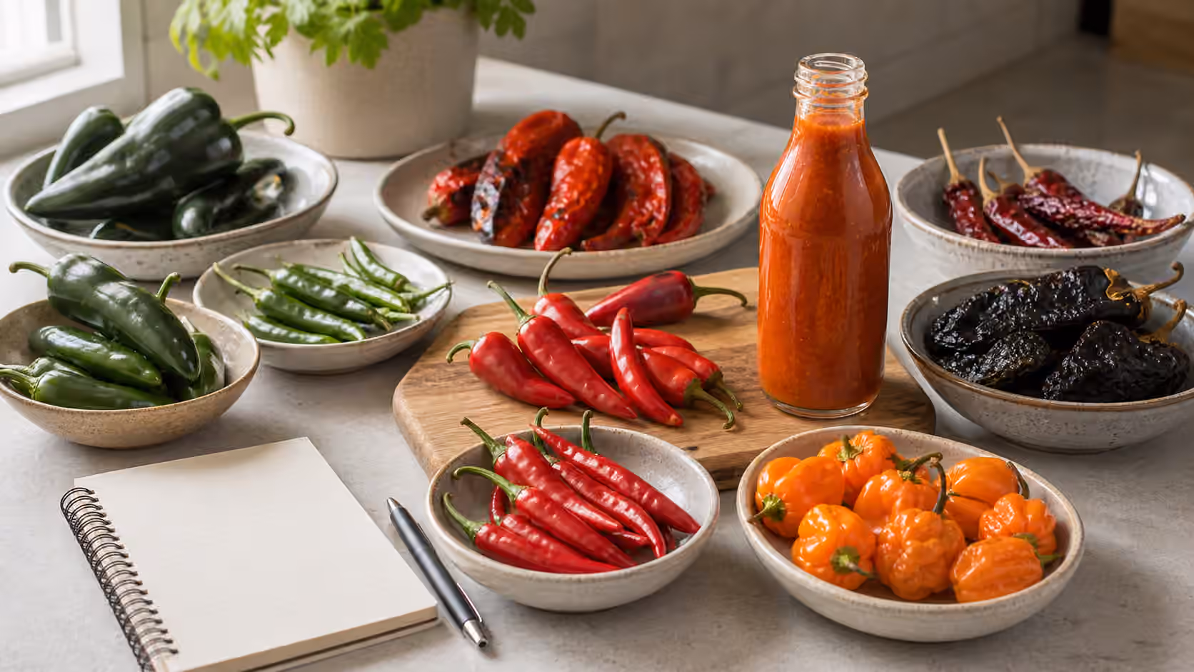Pepper Substitutions for Hot Sauce