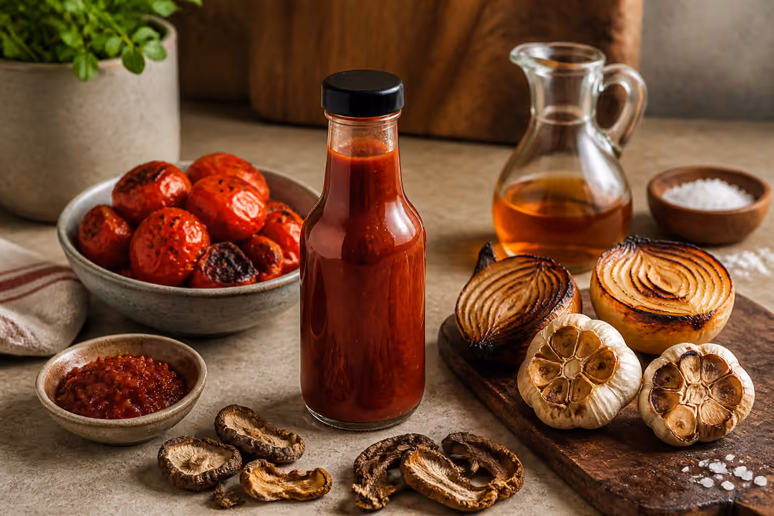 Savory Depth and Umami in Hot Sauce