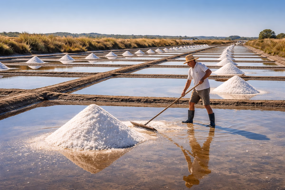 How Artisanal Salt Is Harvested