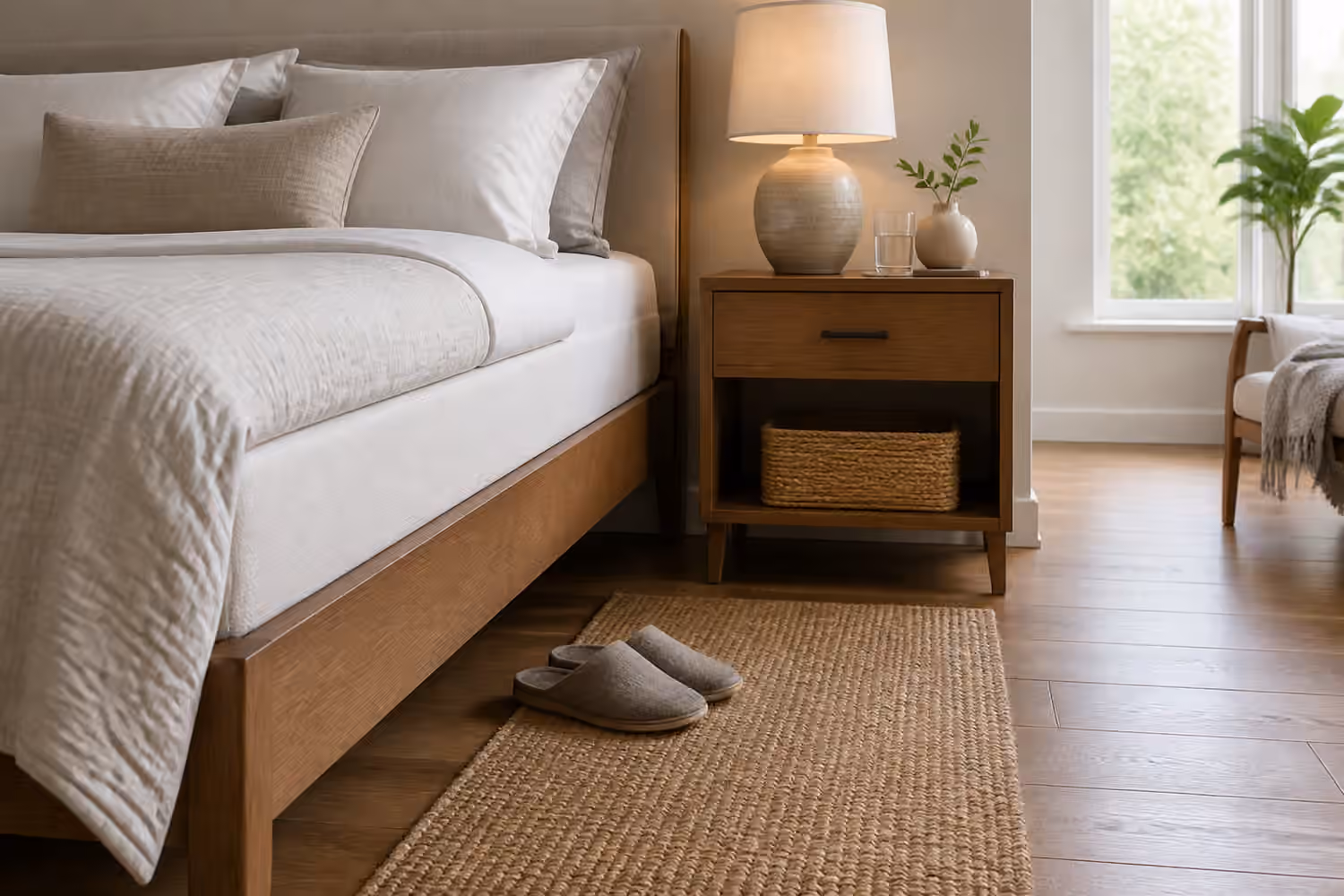 Bed Height and Nightstand Reach: Tune the Finished Stack