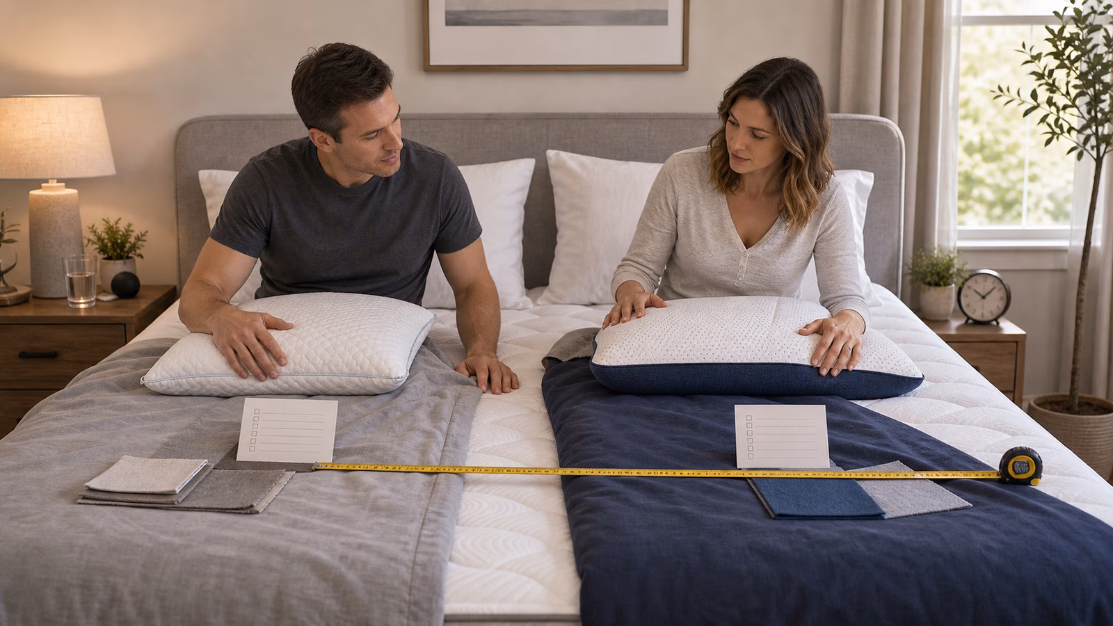 Couples Mattress Decisions: Motion, Edge Support, Heat, and Compromise