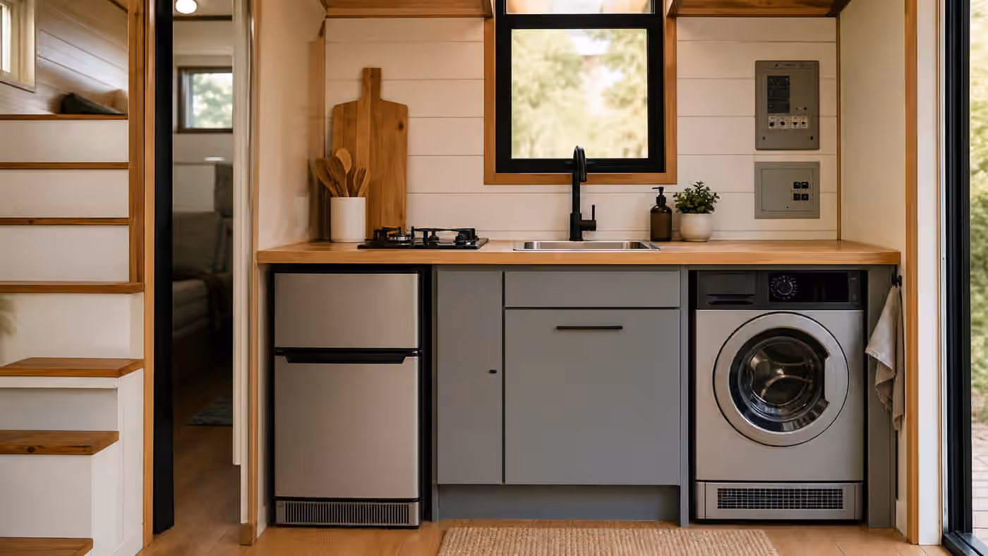 Tiny Home Appliance Planning: Right-Sized Machines, Loads, and Service Access