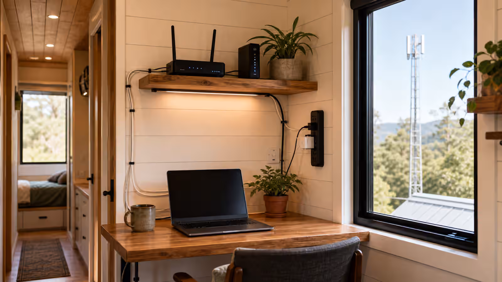 Tiny Home Internet and Connectivity Planning: Signal, Cables, Routers, and Backup Paths