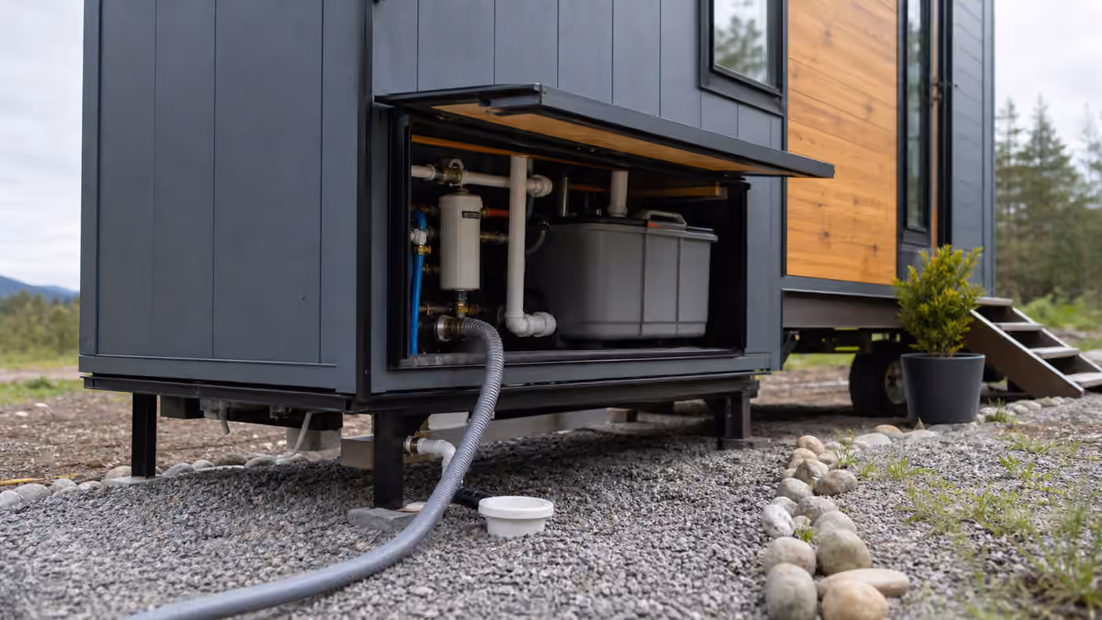 Tiny Home Wastewater and Graywater Planning: Drains, Tanks, Service, and Daily Use